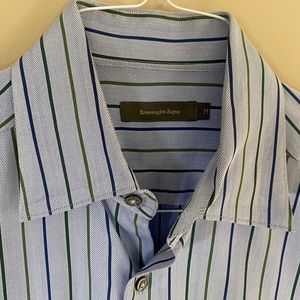 Ermenegildo Zegna men’s woven dress shirt.